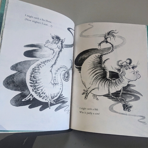 1947, 1974 McElligot's Pool Banned Dr Seuss softcover book Vintage Collectible - Picture 4 of 6